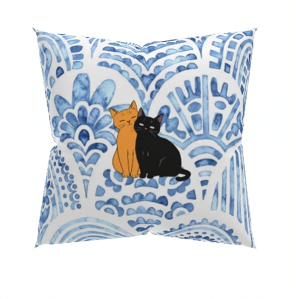 Catbrothers napping pillow image 2